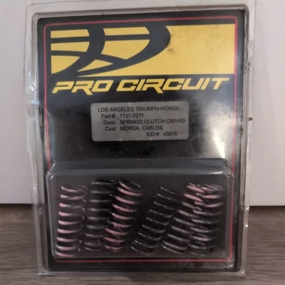 Muelles de embrague Pro Circuit CSH04450 Triumph Honda CRF450R 02-07 TRX450R 04-07 Foto 1 de 4