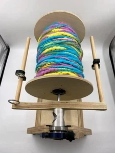Wool Yarn Handmade Electric Spinning Wheel 110V/220V– 100% Handmade Unique Tool - Picture 1 of 6