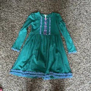 Matilda Jane Once Upon A Time Family Tree Dress Worn Once Size 8 - Picture 1 of 4