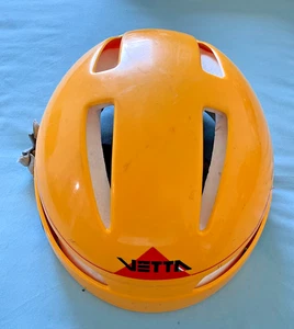 VINTAGE Vetta SUPERCORSA Fahrradhelm um 1987 Made Italy gelb/rot SM/MD - Bild 1 von 13