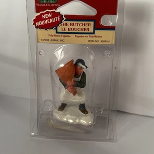 Lemax butcher man Christmas Village Figurine 2003 - Picture 1 of 2