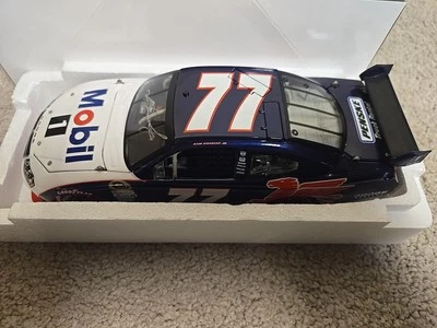 Sam Hornish Jr 77 Mobil 1 2008 autografiado 1/24 Lionel Nascar 1/1284 raro Foto 1 de 4