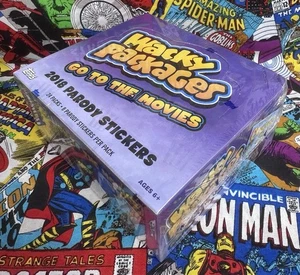 (1) 2018 Wacky Packages Go to the Movies Sealed Retail Box - Picture 1 of 3
