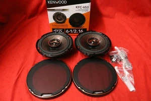 Kenwood KFC-653 6-1/2" 350w MAX / 100W RMS 2-Way Concert Series Speakers NEW #N1 - Picture 1 of 14