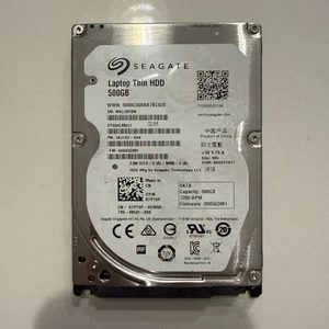 Seagate Laptop Thin HDD ST500LM021 500GB 2.5" SATA III Laptop Hard Drive - Picture 1 of 3
