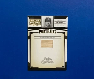 2005 Donruss Prime Patches Portraits Bat /100 Jim Edmonds #P-45 - Picture 1 of 2