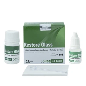 2 X D-Tech Restore Glass Ionomer Restorative Cement Free Shipp - Picture 1 of 6