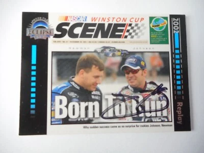 Jimmie Johnson signed 2003 PP ECLIPSE BORN TO RUN WC Certified Card #42 GAI-COA - Image 1 of 4