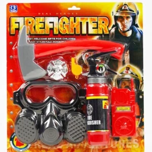 6PCS Kids Firefighter Pretend Play Set Toy Gift With Fire Extinguisher Mask T155 - Picture 1 of 5