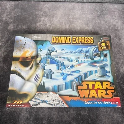 Star Wars Assault On Hoth Domino Express NEW Sealed 70 Dominos Ideal Disney - Image 1 of 4
