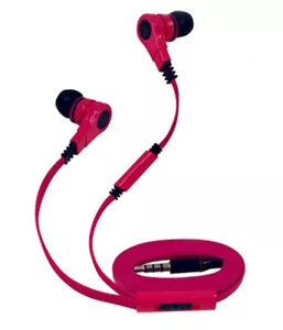 Cuffie sportive stereo per conversazione e musica, per iPhone, smartphone, rosa caldo - Foto 1 di 1