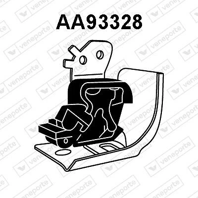 BANDES DE CAOUTCHOUC (éCHAPPEMENT) ARRIERE RENAULT SCÉNIC II 1.5 DCI,1.9 DCI - Photo 1/2