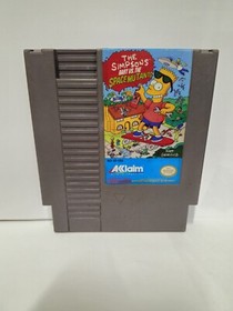 The Simpsons: Bart VS The Space Mutants (Nintendo NES) Authentic Cartridge Only
