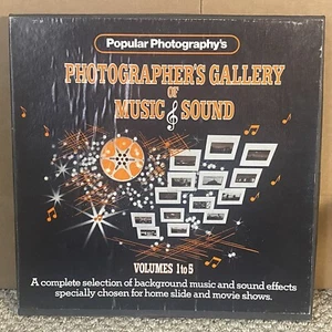 Photographer’s Gallery of Music & Sound NM 4LP BOX (missing #1) slide show music - Picture 1 of 1