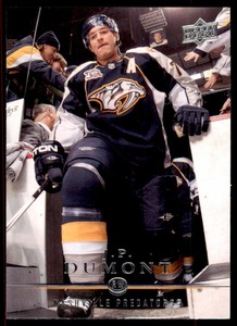 2008-09 Upper Deck Series 2 J.P. Dumont Nashville Predators #363