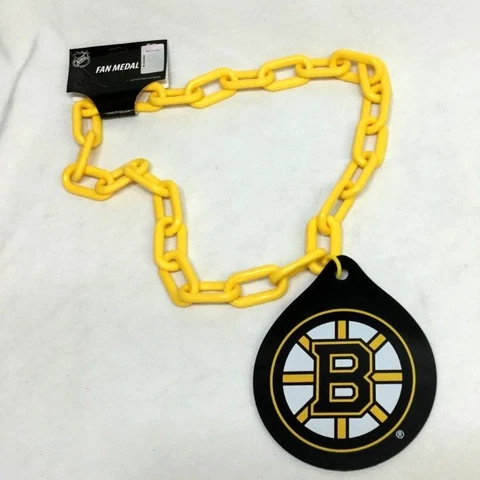 NHL Boston Bruins Fan Medallion Medal Necklace Chain Hip Hop Pendant FREESHIP Cover