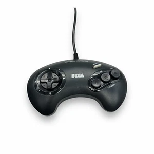 Sega Mega Drive Controller Gamepad Schwarz - Bild 1 von 1