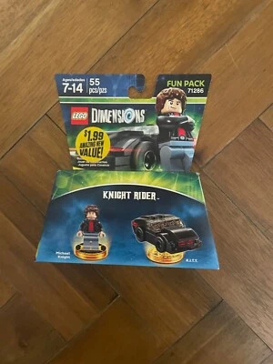 LEGO Dimensions: Knight Rider Michael Knight KITT (71286) ¡SIN USAR, EN CAJA! Foto 1 de 3