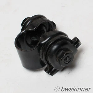 Black Seatpost / Saddle Clamp. 22mm. - Imagen 1 de 2