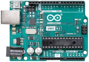 Arduino Uno Rev3 Microcontroller Programmable Development Board - Picture 1 of 5