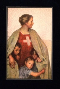 Suiza 1917 - PK Bundesfeier, tarjeta sin usar (BLN-6) - Imagen 1 de 1