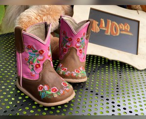 baby in cowboy boots