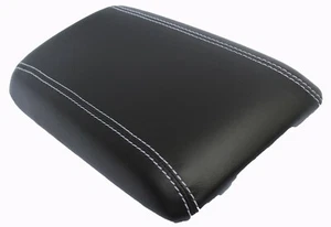 Fits 04-06 Pontiac GTO Real Leather Center Console Armrest Cover w/White Stitch - Bild 1 von 6