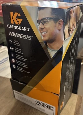 12 PAIR KLEENGUARD NEMESIS SAFETY GLASSES CAMO/SMOKE ANTI-FOG LENS SUNGLASSES