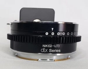 Fotodiox Pro Objektivadapter für Nikon (G) Objektive auf Leica L-T Mount - - Bild 1 von 3
