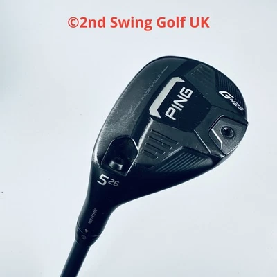 Left Hand Ping G425 #5 Hybrid / 26 Degree / Regular Flex Ping Alta CB Slate 70 - Image 1 of 4