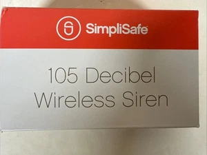 SimpliSafe WS1000 1a generazione 105 decibel sirena wireless scatola aperta nuova - Foto 1 di 2