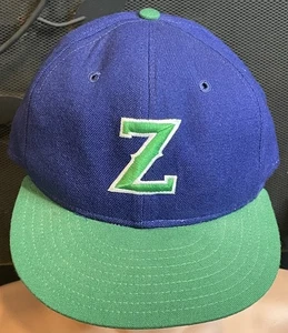 Gorra de béisbol ajustada modelo profesional New Era vintage Denver Zephyrs MiLB 7 3/8 RARA - Imagen 1 de 12