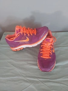 Women's Nike Pegasus 28 Purple & Neon Orange Shoes SZ 9 - Picture 1 of 7