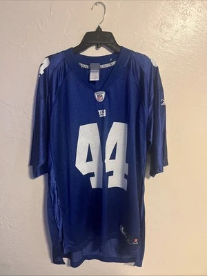 Camiseta para hombre NFL Steelers manga corta Bradshaw azul #44 talla XL 100 % nailon usada Foto 1 de 4