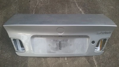 Conjunto de cubierta de tapa de maletero plateado OEM 99-05 BMW E46 325i sedán Foto 1 de 4