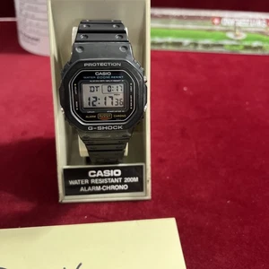 Reloj Casio DW-5600 691 JAPÓN H atornillado resistente a golpes DW-5600C-1v - Imagen 1 de 6