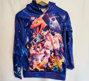 ANIME Matching Hoodie And Sweatpants Set Multicolor ☆AWESOME☆ Girl's Sz L - Picture 1 of 5