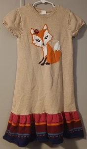 gymboree girls size 10 fox sweater dress - Picture 1 of 4