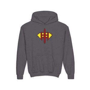 Hero Youth Heavy Blend Hooded Sweatshirt - Picture 1 of 13