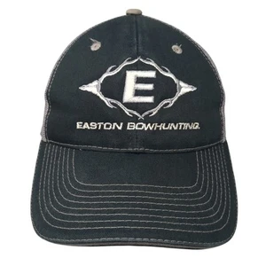 Easton Bowhunting Strapback Trucker Hat Black One Size Adjustable Mesh Back OC - Picture 1 of 8