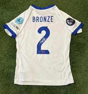 Lucy Bronze Signed England Euro 2025 Home Shirt - Picture 1 of 1