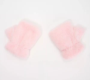 Amiee Lynn Accesorios Guantes Sin Dedos de Piel Sin Dedos Rubor L/XL Nuevos - Imagen 1 de 1
