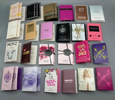 Lot of 30 Luxury High-End Designer Women's Parfum Perfume Samples Burberry YSL - Image 1 of 4