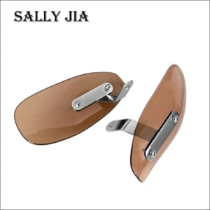 Motorcycle Hand Guard Wind Deflector Handguard Protector Shield Custom Universal - Picture 1 of 4