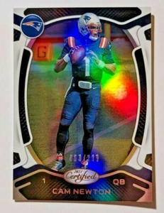 2021 CERTIFIED MIRROR CAM NEWTON 063/299 - Picture 1 of 2