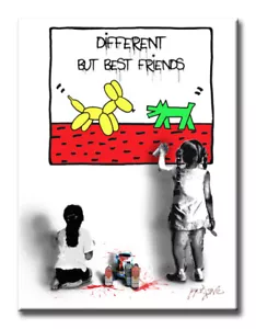 Best Friends - Stampa edizione limitata su carta fine art firmata, da Dr8 Love - Foto 1 di 3
