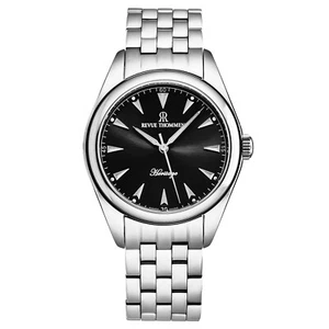 Reloj automático pulsera esfera negra Revue Thommen para hombre 'Heritage' 21010.2138 - Imagen 1 de 7