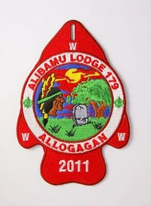 Alibamu Lodge 179 2011 Allogagan Patch - Tukabatchee Area Council - Picture 1 of 1