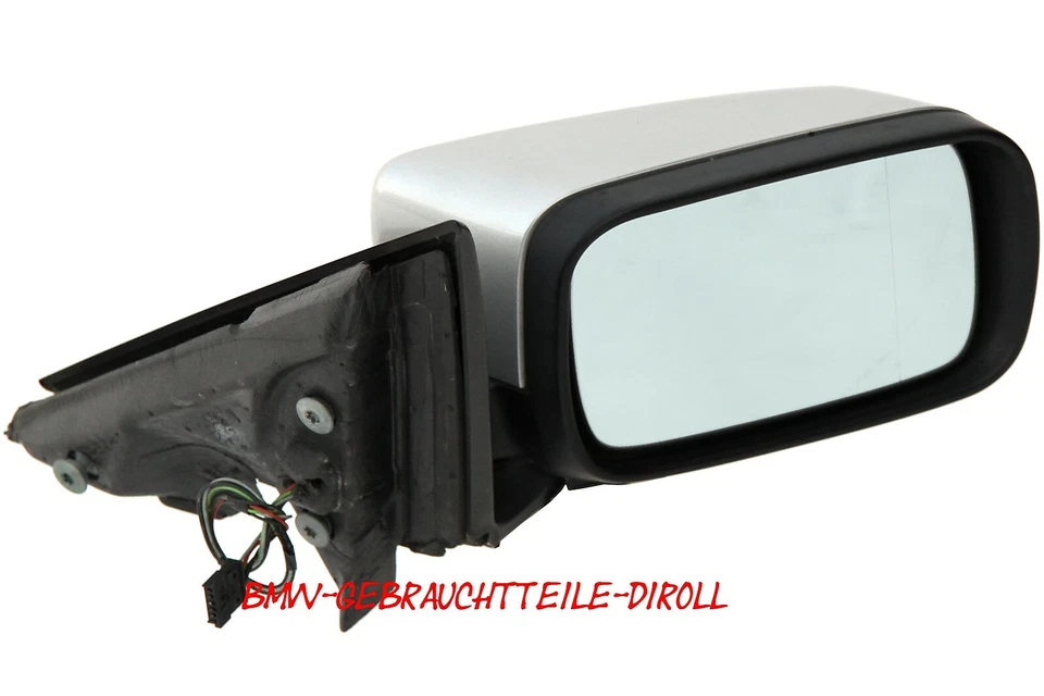 Außenspiegel rechts für BMW 3er E46 316ti - 325ti Compact  titansilber-met. - Bild 1 von 1