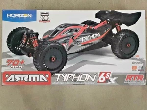 Arrma Typhon 6S BLX Brushless RTR 1/8 4WD Buggy Red/Black V5 ARA8606V5 Brand New - Picture 1 of 5
